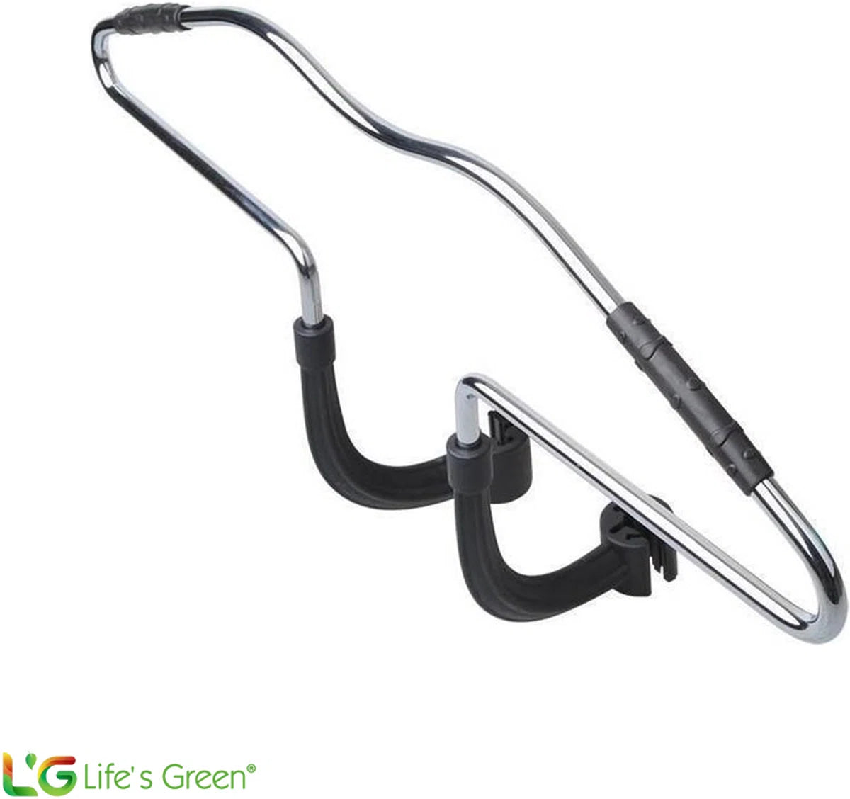 Life's Green® - Kledinghanger Auto - Kledinghangers - Zwart - Metaal - Plastic - Anti-slip