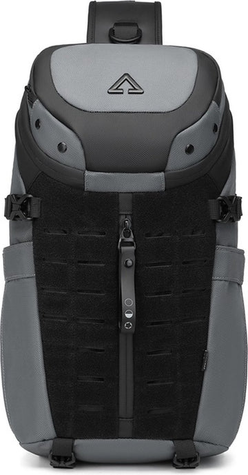 Avoir Avoir® Crossbody tas dames - Crossbodytassen - Crossbody bag heren - Crossbody tas - Crossbody rugzak - Crossbody tas heren - Slingbag - Crossbodytassen heren - Crossbody bag - Grijs / Zwart