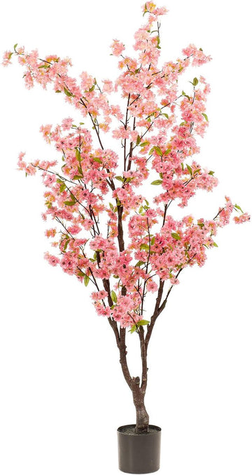 Kunstplant - Kersenbloesem - Roze - 175cm