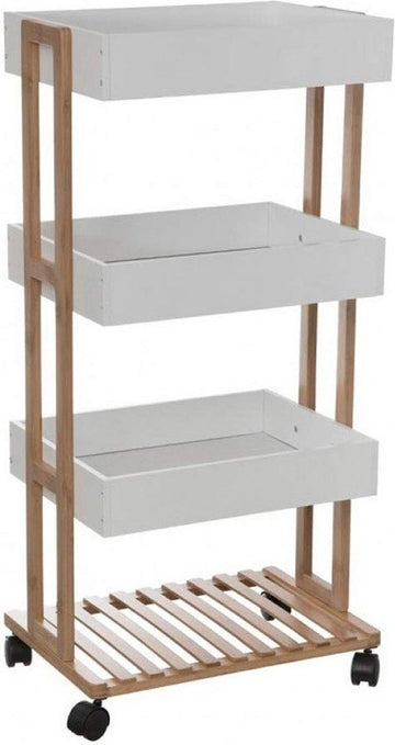 Trolley Yanis 4-Laags Wit