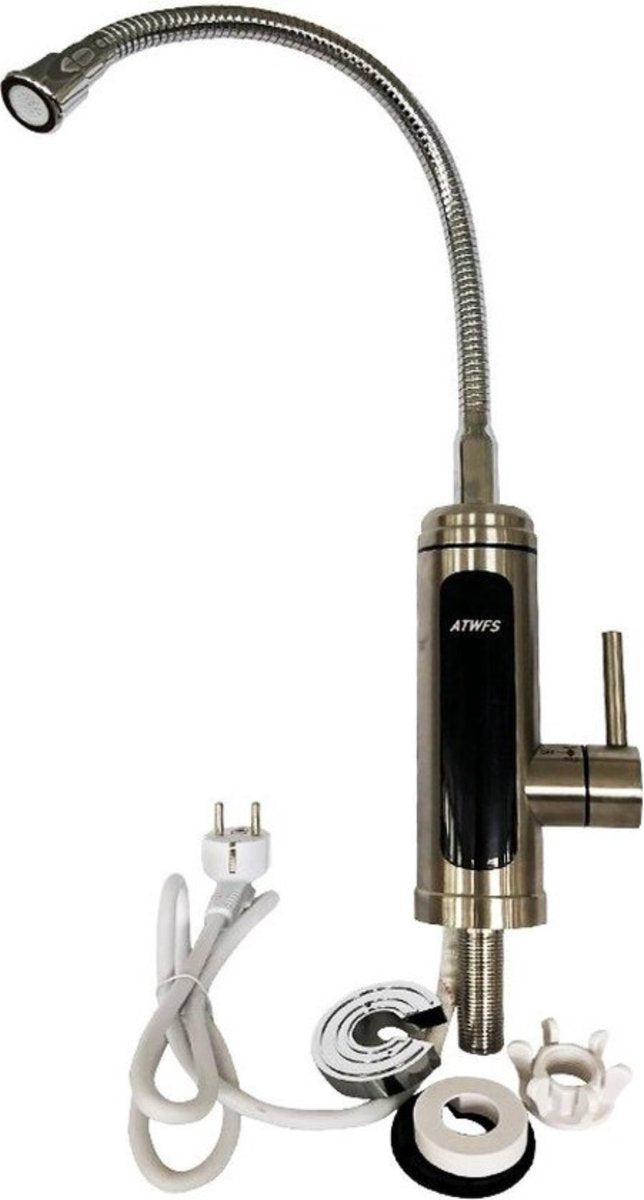 Warmwaterkraan - 220V - Met display - Kokendwaterkraan - Warmwaterkraan electrisch - Snel warm water - Heet water dispenser - Kokend water kraan - Elektrische kraan