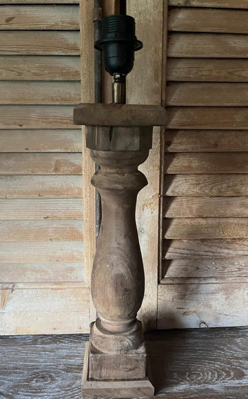 Teakhouten - Lampenvoet - 50cm