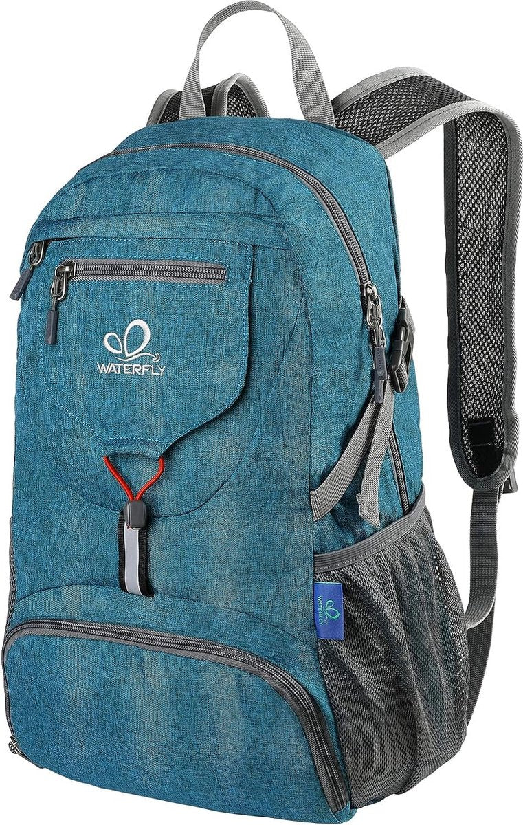 Wandelrugzak, 20 liter, ultralichte outdoor rugzak, opvouwbaar, waterdicht, multifunctionele dagrugzak voor fietsen, reizen, klimmen en sporten