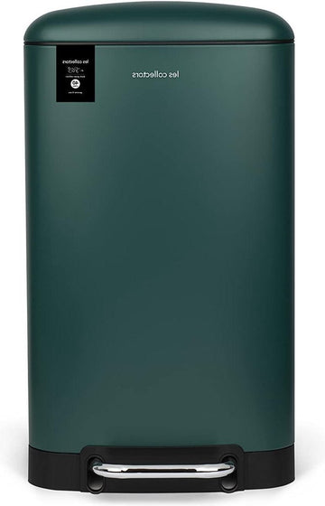 Prullenbak 60 liter Roestvrijstaal - Grote Inhoud - Soft-Close Deksel Handig in Gebruik Prullenbak 60 liter