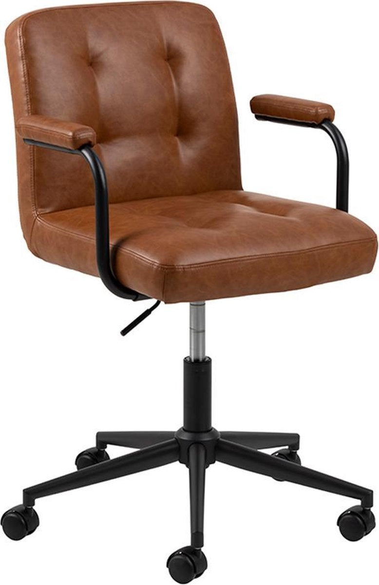 Bureaustoel Maeve Cognac