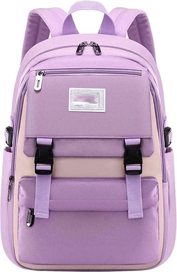 Rugzak - Rugtas - School - Meisjes - Jongens - Tieners - Waterdicht - Boekentas - 25 liter - Paars