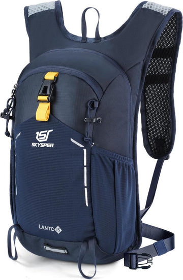 Wandelrugzak, 15 liter, kleine dagrugzak, trekkingrugzak, reizen, dagrugzak, wandelen, rugzak voor heren en dames