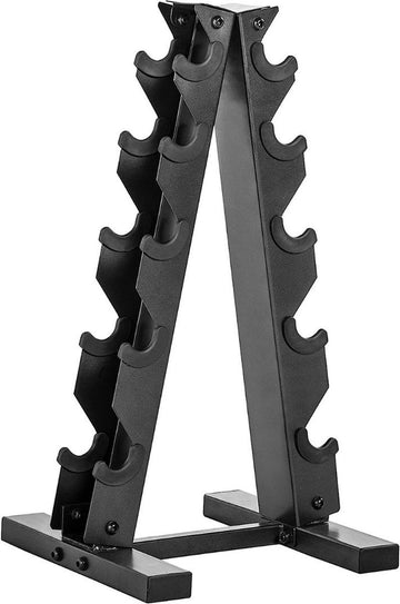 Halterrek - Haltersteunen voor Dumbells - Halter Rek Pyramide - Staal