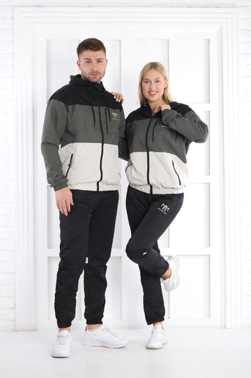 TRACK SUIT - Sportswear - Mannen Trainingspak Mannen Set Merk Sport Jasje + Broek Set Fashion Casual Trainingspak Mannen Performance Kleding | TRACK SUIT | Waterproef XXL