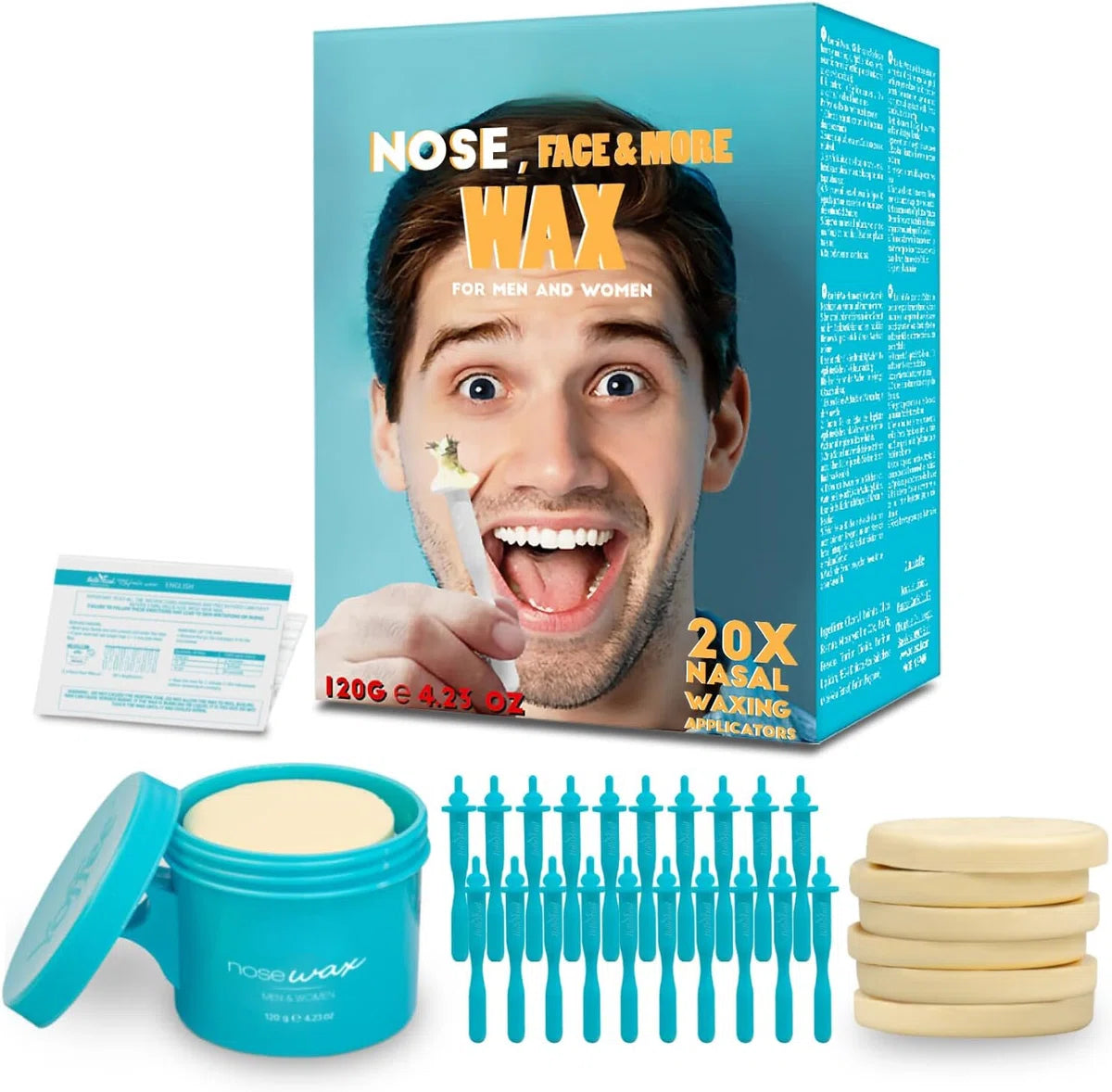 Neuswax - Neus Wax - Neuswax Kit - Haar Verwijderaar - Ontharings Wax - Neushaar Wax