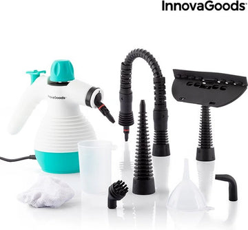 Stoomreiniger – Handstoomreiniger – Handstomer – Stoomreinigers – Steam cleaner – Stoomreiniger kleding – Bank – Vloer – Meubels – Textiel – 9 in 1 – 350 ML – 3 Bar – 1000 Watt