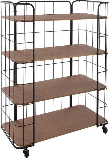Eazy Living Kast Op Wieltjes Alban 4-laags