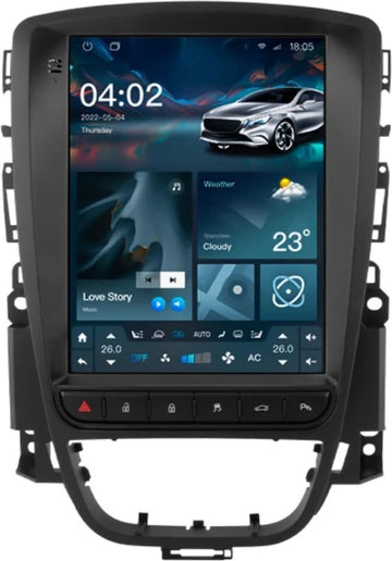 Opel Astra J / Cascada 2009 - 2016 | 1GB & 16GB | Autoradio met Navigatie | Radio scherm | 2009 2010 2011 2012 2013 2014 2015 2016