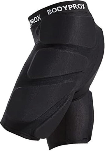 Beschermende gewatteerde shorts voor ski, skate en snowboard - 3D-bescherming voor heup en stuitje (groot)