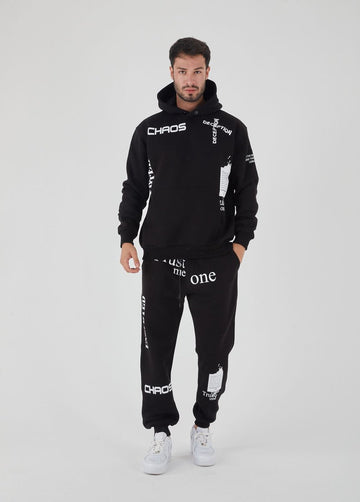 Make Me Happy Trainingspak - Katoen - Mannen Trainingspak Herfst Winter Fashion Casual Kleding - L