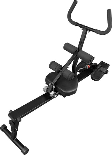 Viper Sports Valkyrie – Roeitrainer – Roeimachine – Hydraulische weerstand – 126 x 46 x 82 cm - Zwart