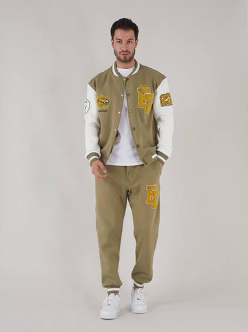 Varsity set - Mannen Trainingspak Mannen track suit | Jasje + Broek Fashion Casual Trainingspak Heren Kleding - L
