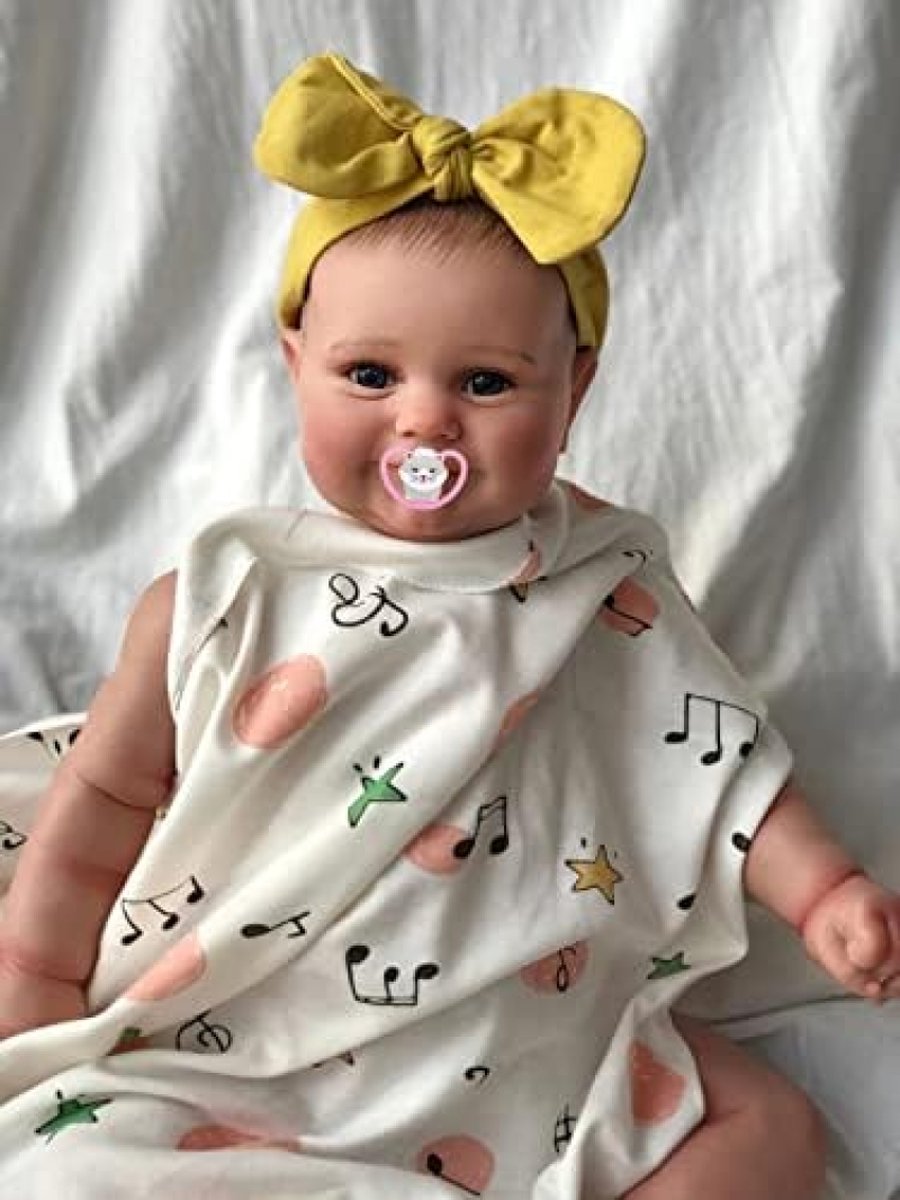 Levend Premie Baby Maat Handtekening Haar Zoete Glimlach Reborn Babypoppen
