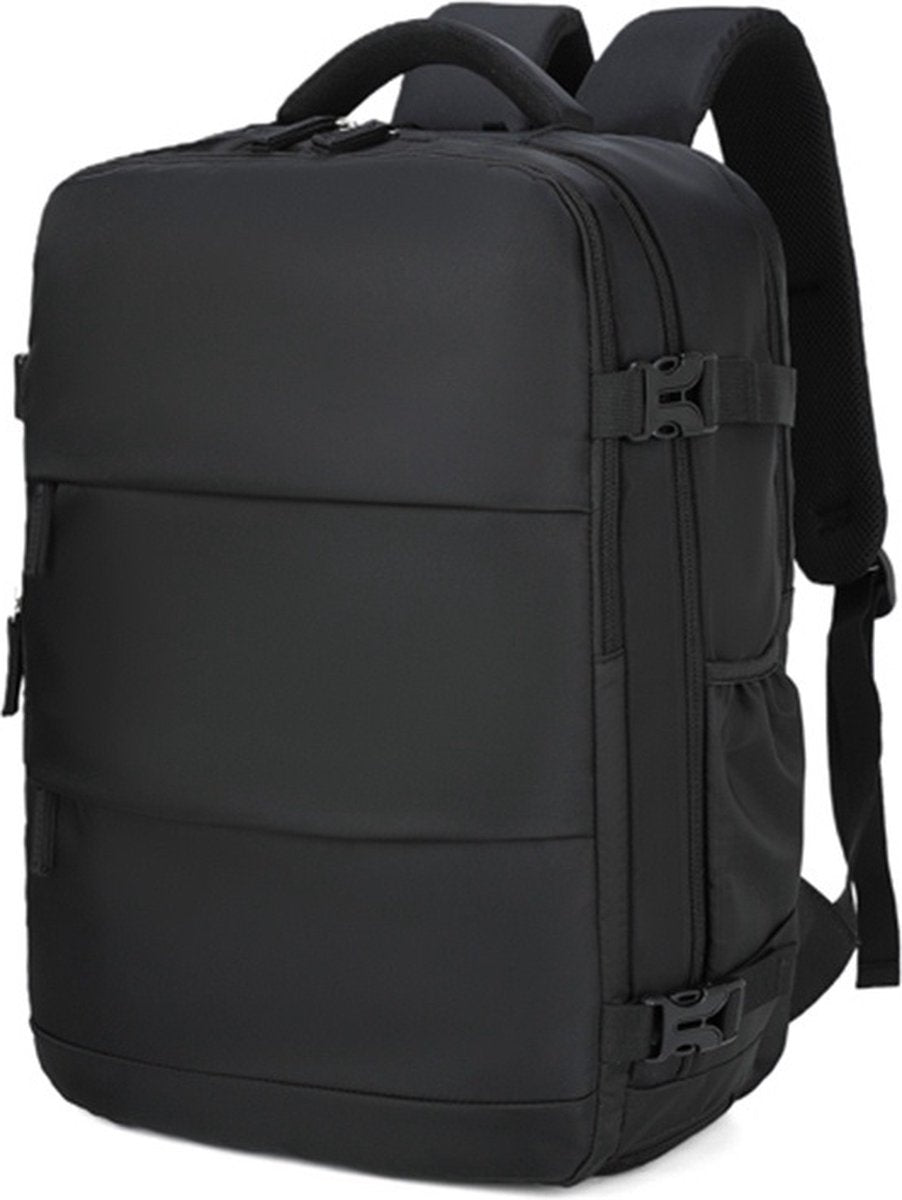 Avoir Avoir® Rugzak - Laptoptas - 17 inch - Dames en Heren - Anti-Diefstal - Waterdicht - Rugtas - tot 40 Liter - Laptop Rugtas - Laptop Tas Zwart