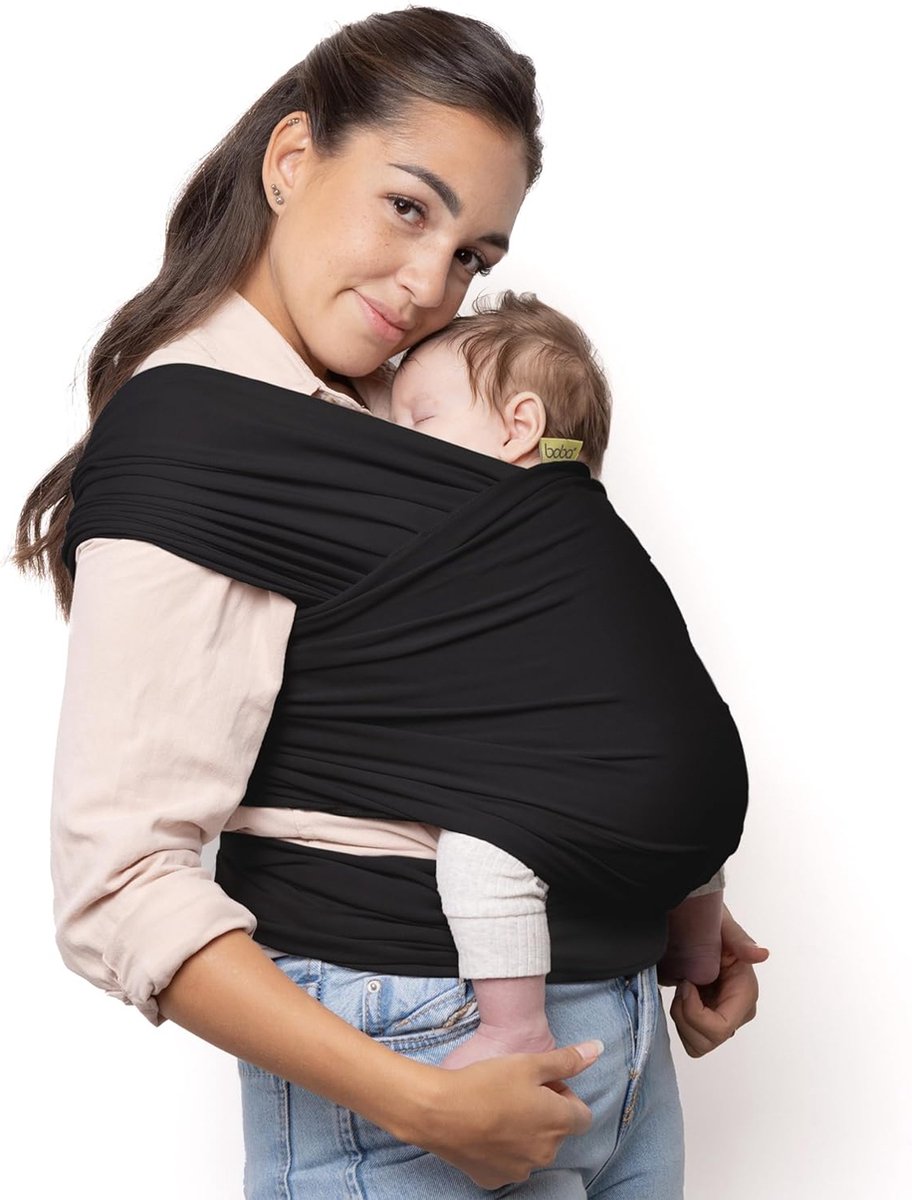Boba Baby Draagdoek - Comfortabel en Praktisch voor Pasgeborenen en Peuters tot 16 kg