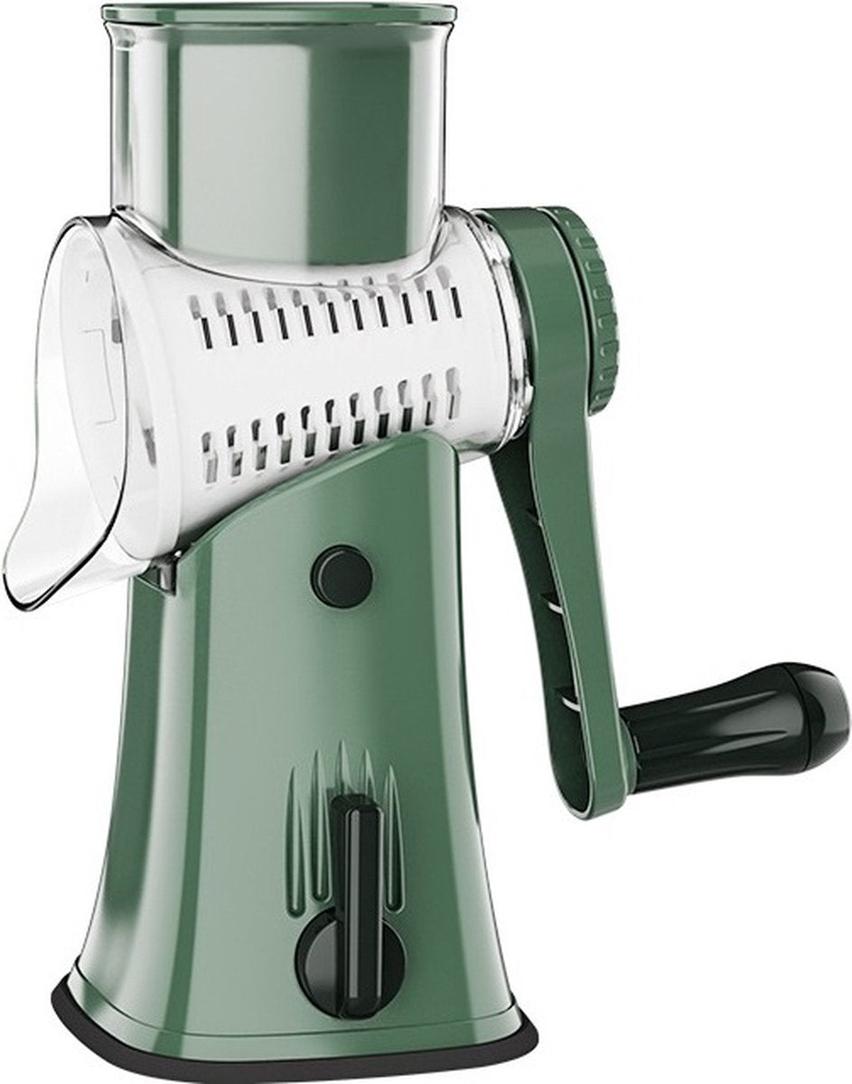 Trommelrasp Groen Retro - Raspmolen Aardappelrasp - Groentesnijder