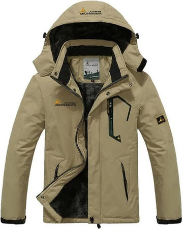 SPARK JOY® - Winter Parka Mannen - Winterjas Heren - Wint dicht - Maat L - Khaki