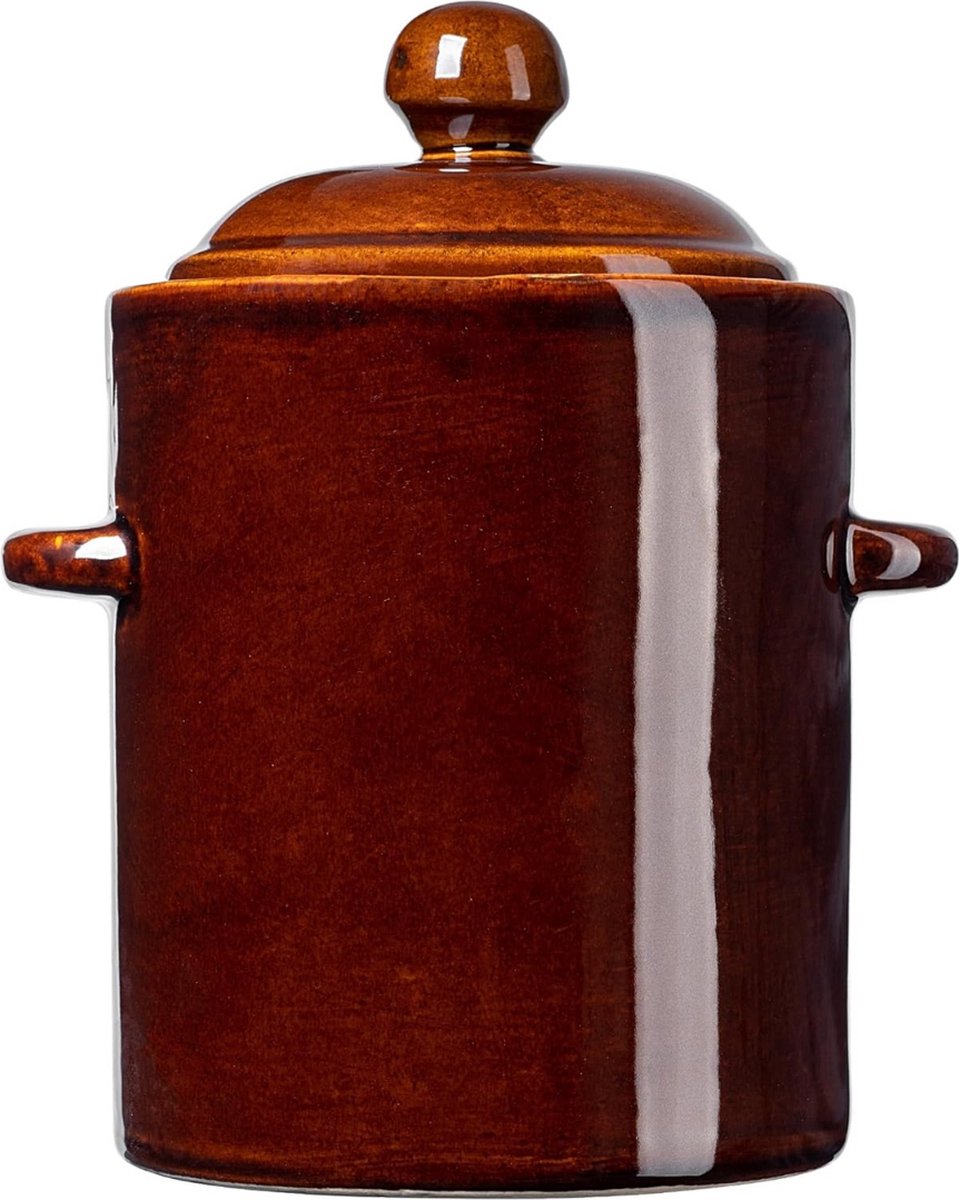 Fermentatiepot - Fermenteren - Fermentatie pot - Zuurkoolpot - Weckpot - Must have voor het inmaken van groente!