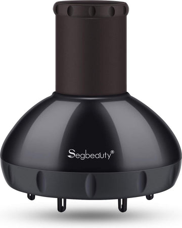 Haardiffuser voor krullend haar, verbeterde diffuser voor golvend haar, professioneel kapsalon-diffuser, zonder krulling, voor föhn met 1,57-1,97 inch sproeier