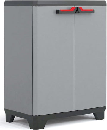 kast, 1 legplank, donkergrijs, 68 x 39 x 90 cm