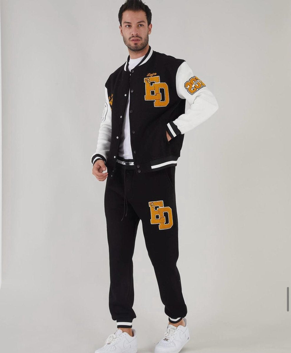 Varsity set - Mannen Trainingspak Mannen track suit | Jasje + Broek Fashion Casual Trainingspak Heren Kleding - XXL