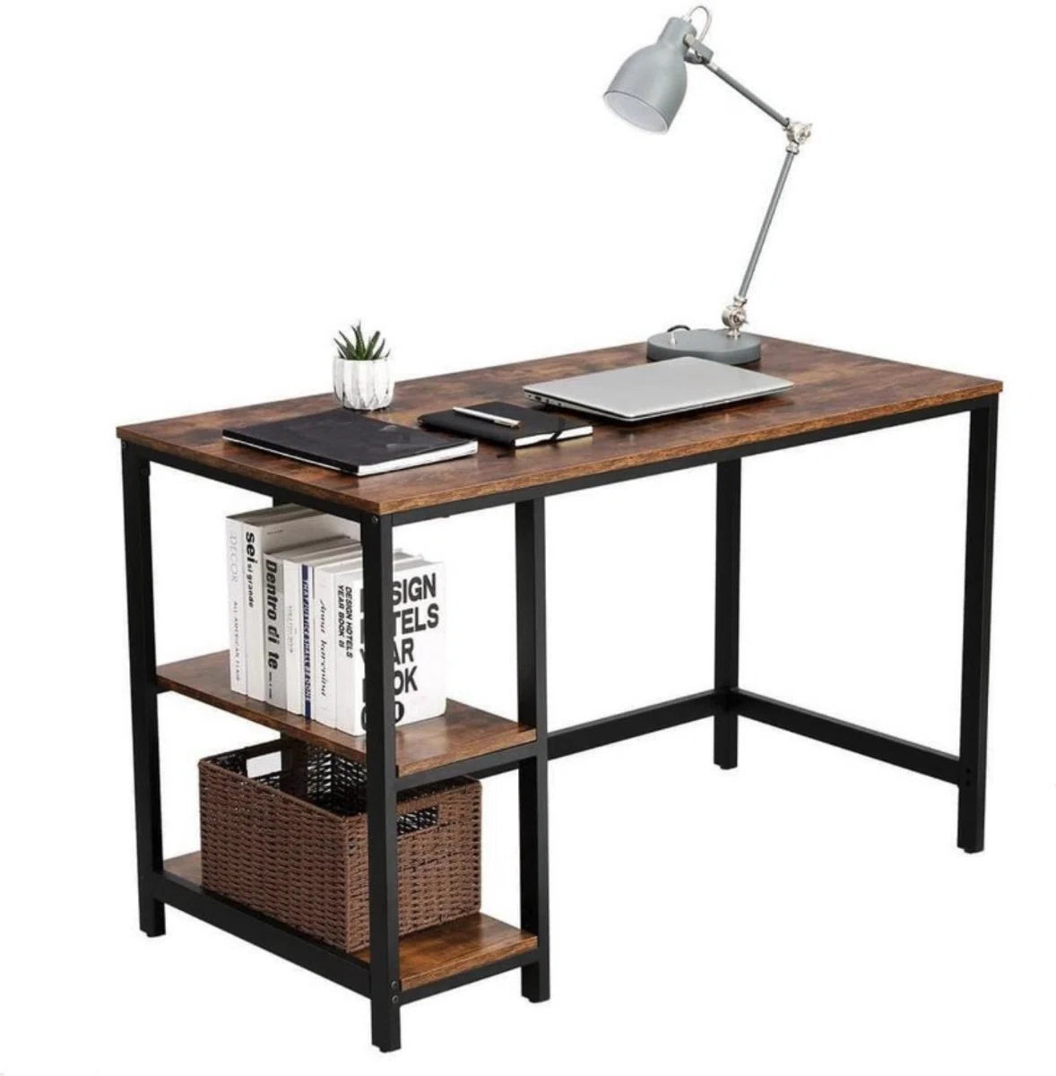 Bureau met vintage Look - Computertafel - Vintage