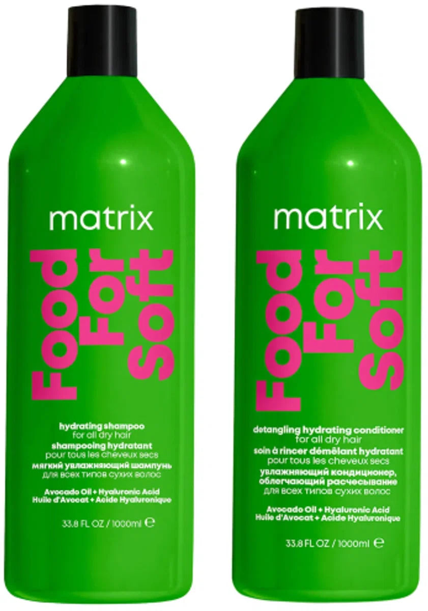 Matrix - Total Results Food for Soft set - voordeelverpakking - Shampoo & Conditioner - 2 x 1000ml