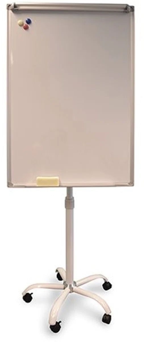 Flipover verrijdbaar 70 x 100 cm met papierklem en afleggoot