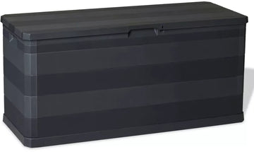 Opbergbox Box Voor In De Tuin Tuinkast Kelderkast 280 L Zwart