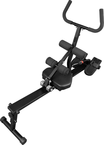 Viper Sports Valkyrie – Roeitrainer – Roeimachine – Hydraulische weerstand – 126 x 46 x 82 cm - Zwart