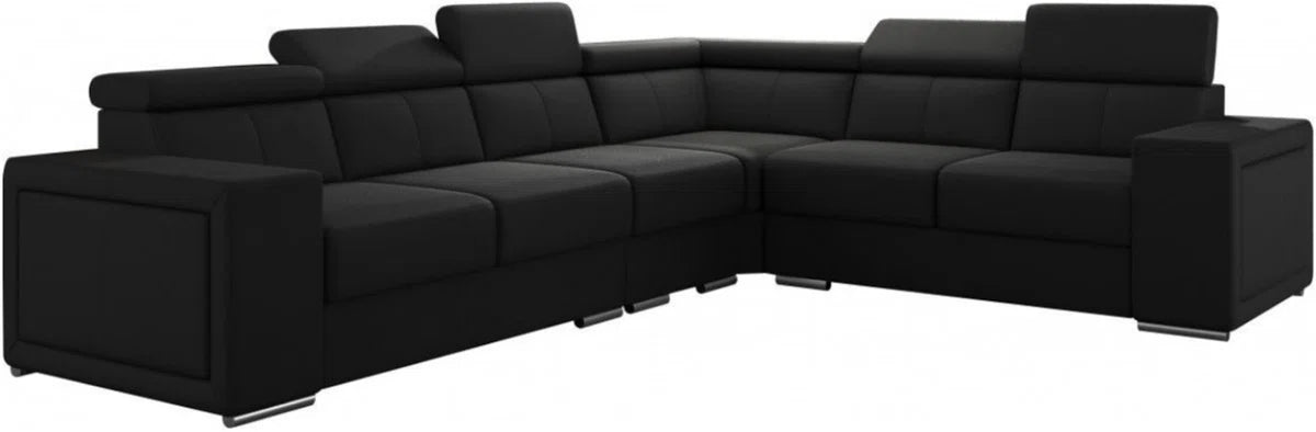 Loca Shaggy Vloerkleed Zwart - 200x290 CM - Vloerkleed Hoogpolig - Tapijt Woonkamer, Slaapkamer