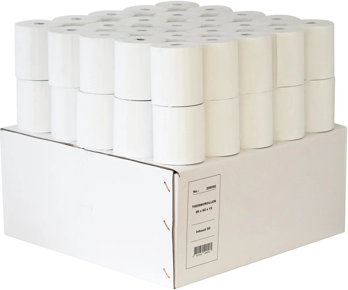 50 x Thermische Kassarol 80/80/12 - 80x80x12 55gr/m�