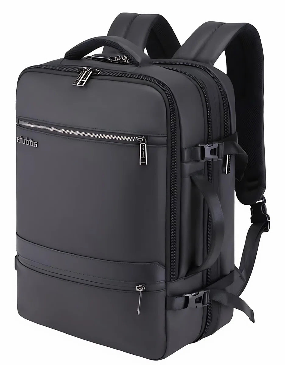 Arctic Hunter Rugzak - Laptop Reistas - Rugtas - Aktetas - 17 Inch - USB - Oplaadstation - Zwart - 32L