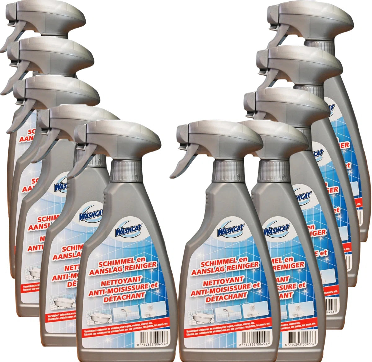 Krachtige Schimmelreiniger - Aanslagreiniger - 10 x 500ML