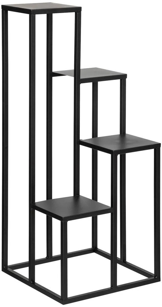Plantenstandaard - Plantenrek - H86.5 cm - Zwart