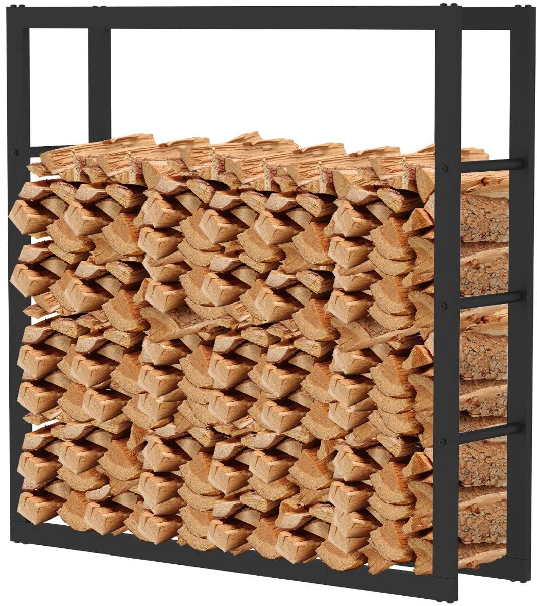 Haardhoutrek - Design Houtrek - Houtopslag - 80x100x25 cm.