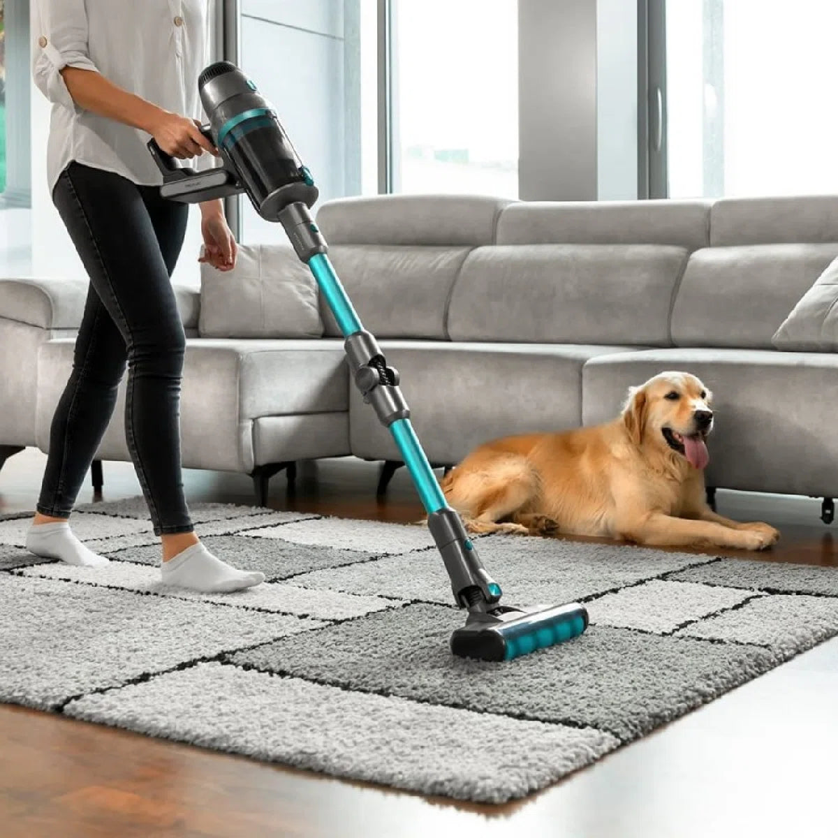 Cecotec Conga Rockstar 1700 X-Treme ErgoWet Draadloze stofzuiger, digitale motor, Jaliscazo borstel, 680 W en 26 kPa, 230 AW, lo