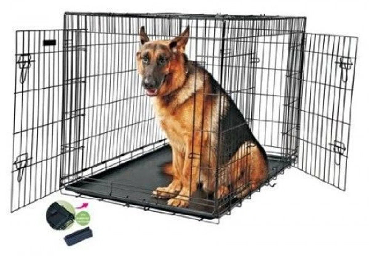 Hondenbench - XL -107 x 69 x 76 cm - Zwart