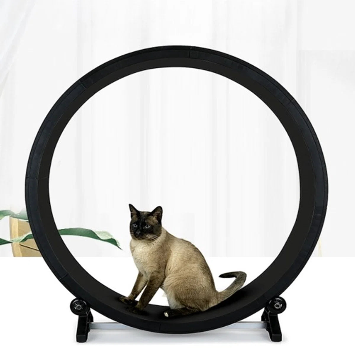 Looprad voor kat - Loopwiel kat - 110 CM katten loopwiel - Kattenwiel - Katten loopband - Doe het zelf bouwpakket