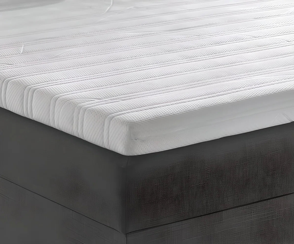 Topdekmatras - Topper 140x200 - HR60 koudschuim - Cooltouch - 7 cm dik - Medium/stevig