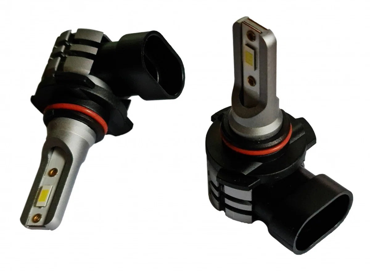 HB3 9005 koplamp set | 2x 2-SMD LED xenon wit 6000K - 2000 Lm/stuk | CAN-BUS 12V DC - 3 jaar garantie