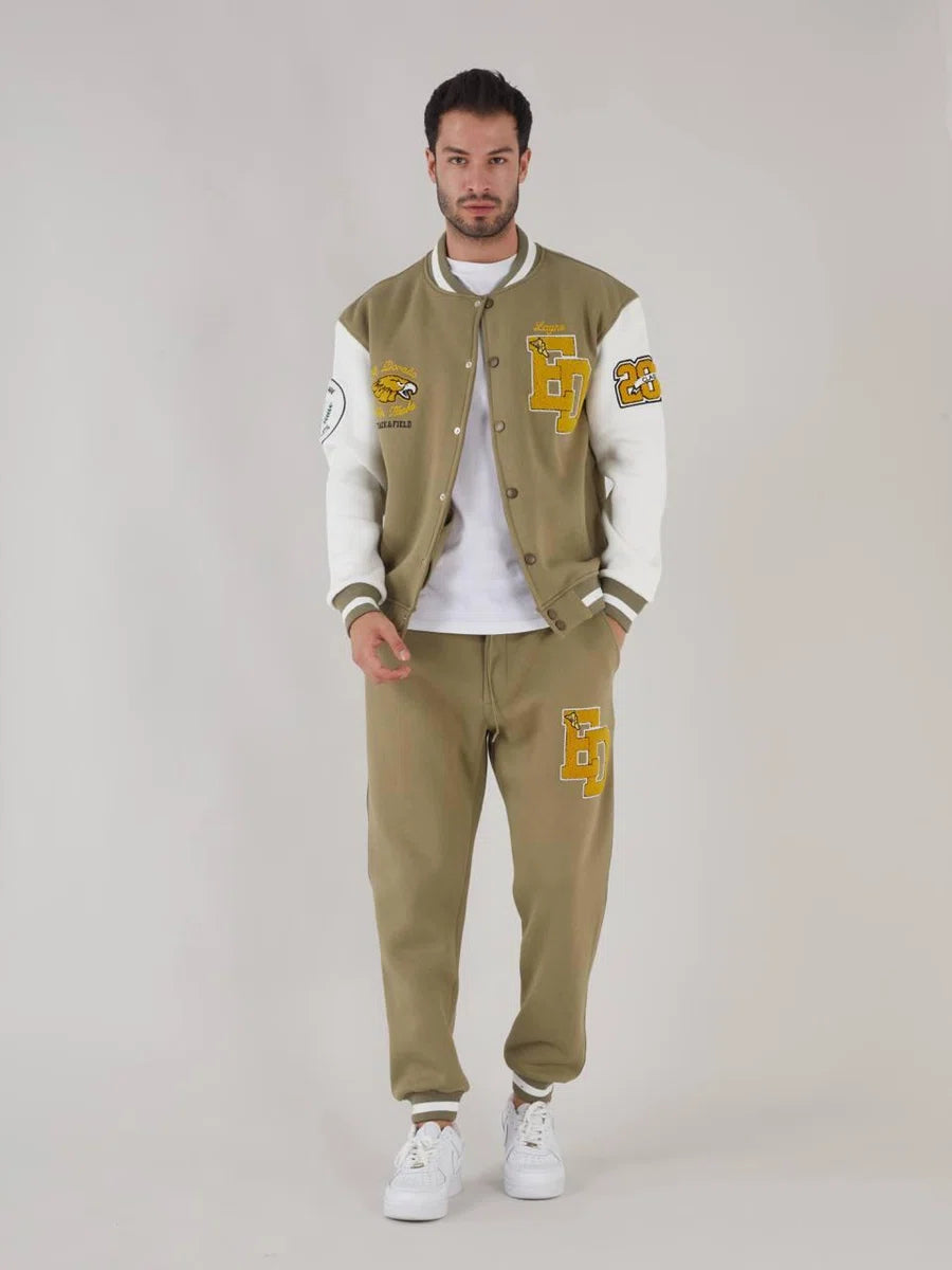 Varsity set - Mannen Trainingspak Mannen track suit | Jasje + Broek Fashion Casual Trainingspak Heren Kleding - XXL