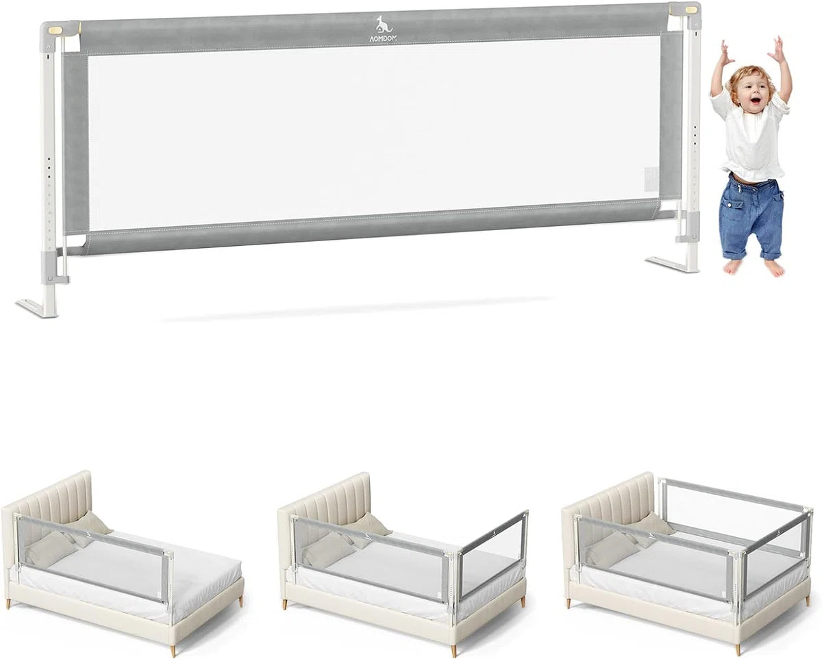 Bedhekje valbeveiliging, 140 cm bedbescherming voor kinderen, valbescherming bed [één zijde], slaapkameraccessoires voor jongens en meisjes ( voor kinderen vanaf 0 - 10 jaar)