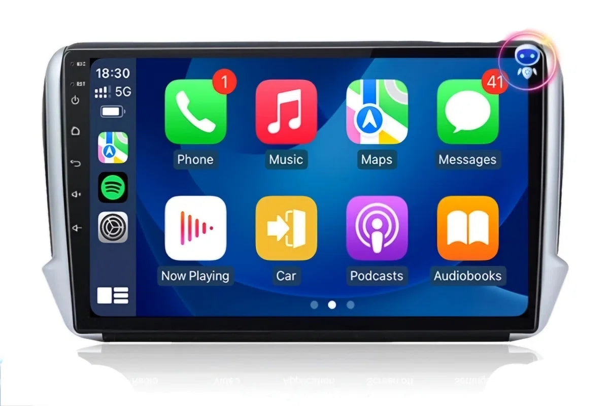 Peugeot 208 & 2008 2011 - 2018 | Carplay & Android auto | 2GB & 32GB | Autoradio met navigatie | Radio scherm | 2011 2012 2013 2014 2015 2016 2017 2018 | XY like gti