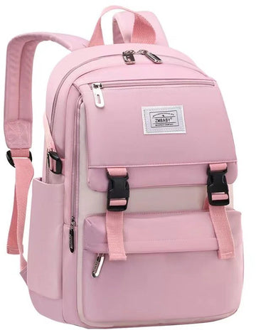 Rugzak - Rugtas - School - Meisjes - Jongens - Tieners - Waterdicht - Boekentas - 25 liter - Roze
